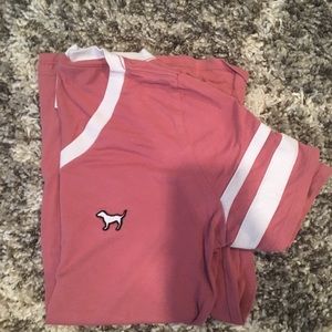 VS Pink V Neck T-shirt